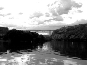 "Snake River" Black and White